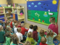 Zajęcia otwarte dla rodziców o tematyce wiosennej