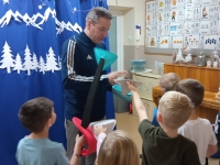 Zaj�cia pokazowe szermierki cz. II